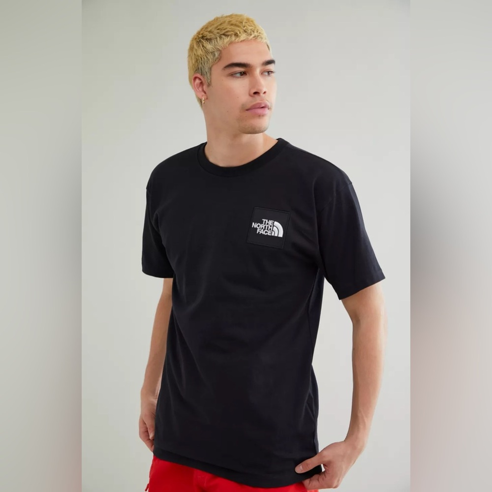 NWT Men’s The North Face Black Heavyweight Logo Tee Size LARGE